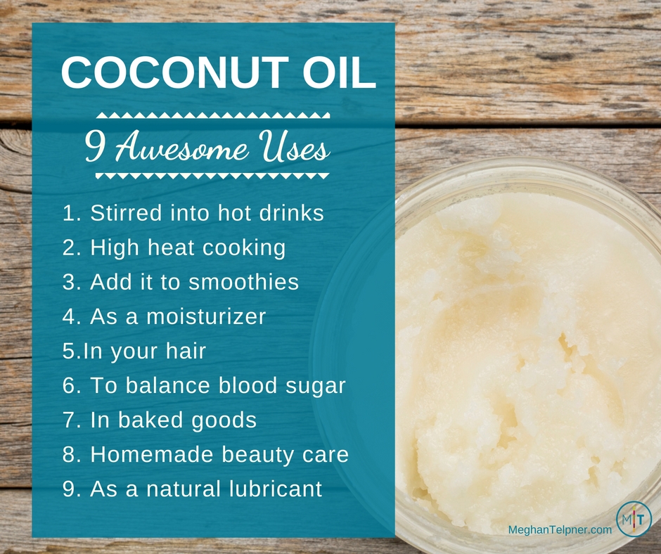 Using Coconut Oil As Lubricant