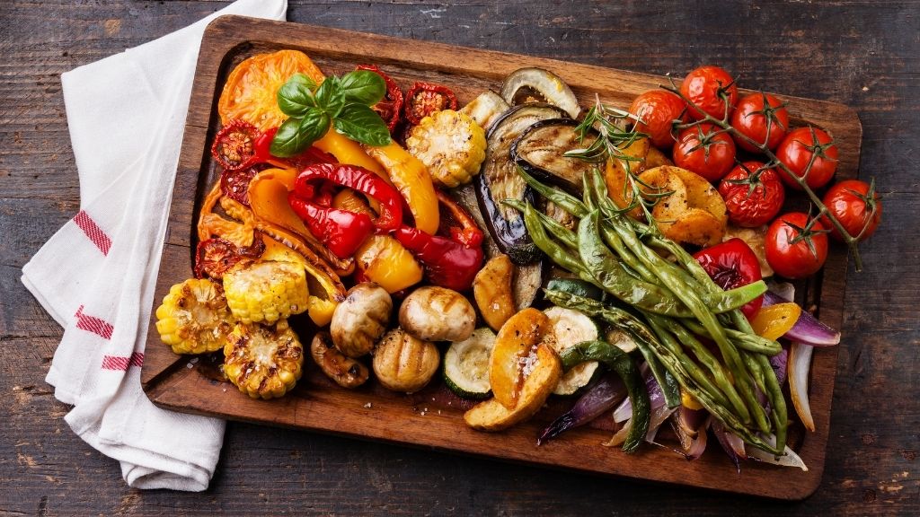 Summer Vegetables Baked in Parchment Paper