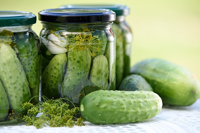 Pickles - fermented + probiotic foods