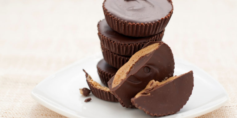 Dark Chocolate Almond Butter Cups