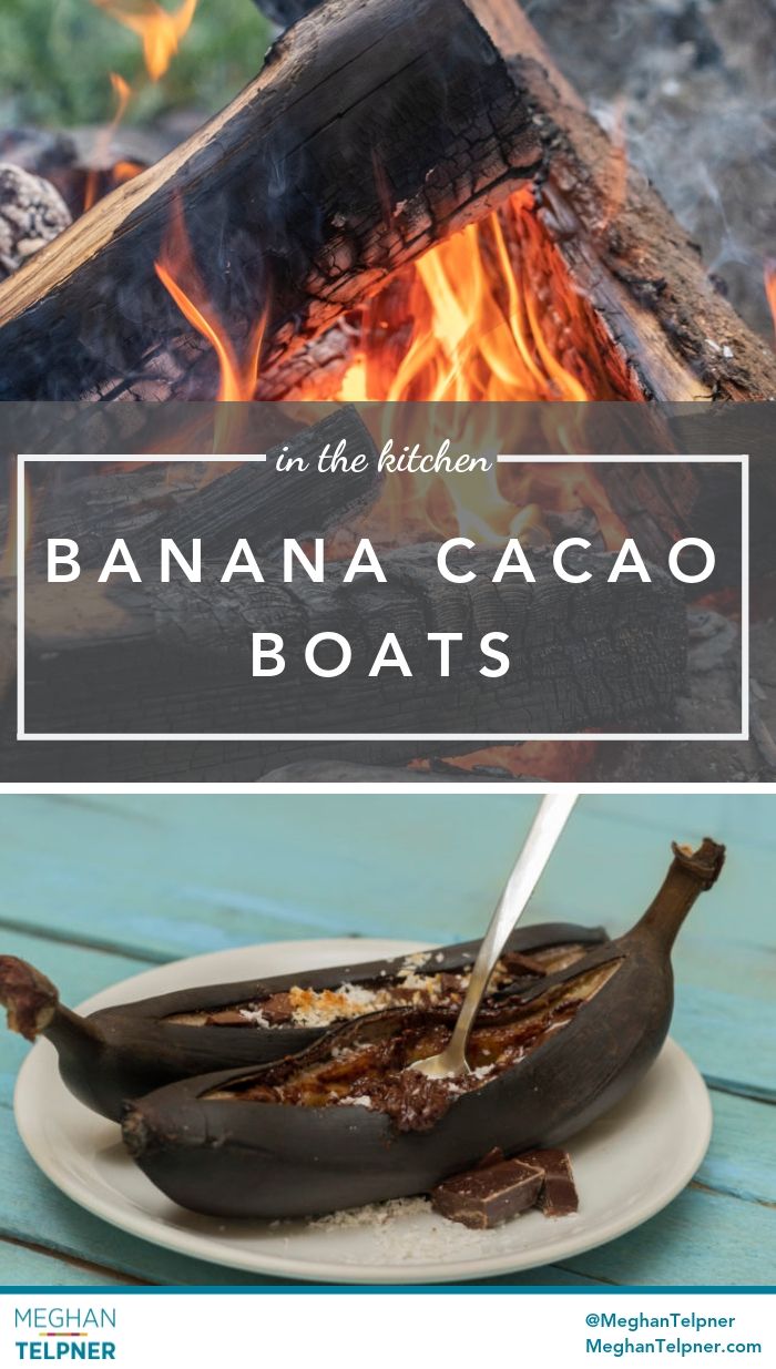 Banana Cacao Boats