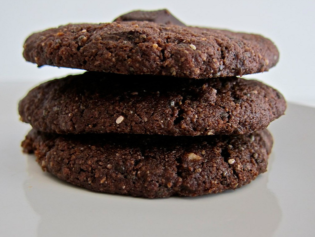 Double Chocolate Spiced Cookies