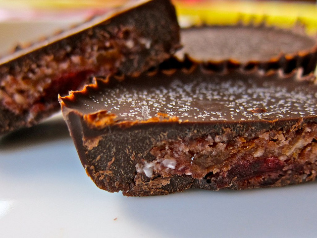 Chocolate Cranberry Blossoms