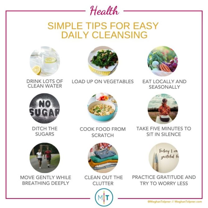 Tips for Spring Cleansing
