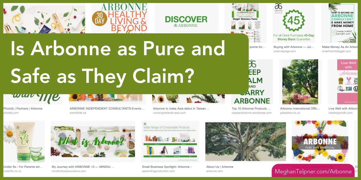Is Arbonne As Pure And Safe They