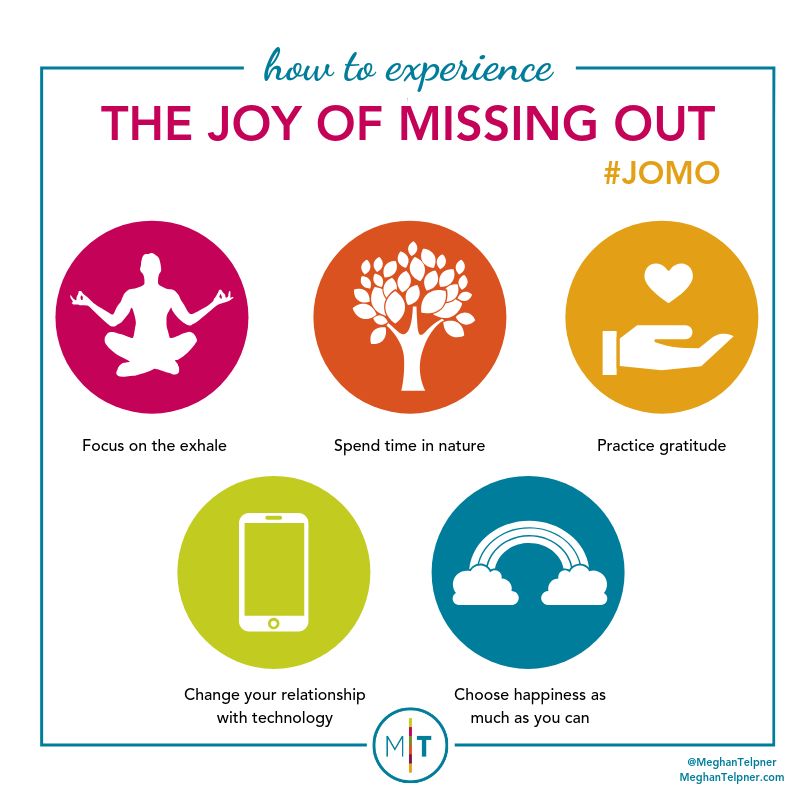 fear of missing out to joy of missing out