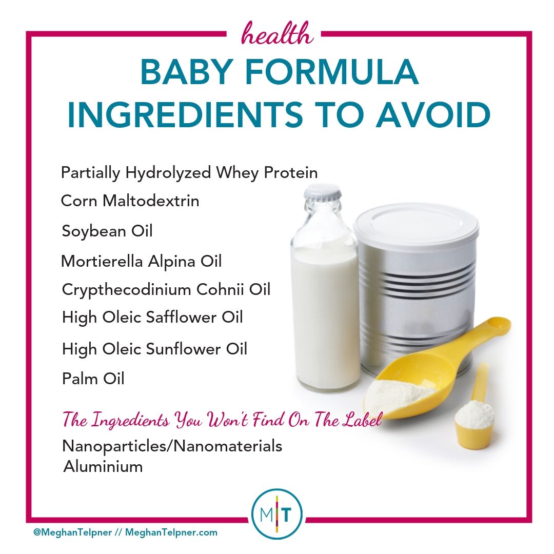 Baby Formula: What to Avoid, What to