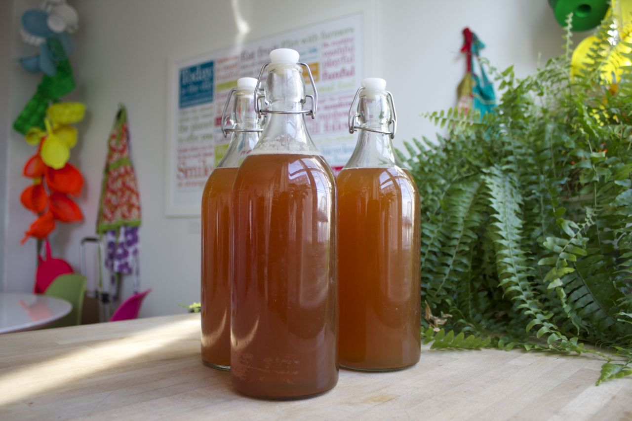 Homemade Kombucha