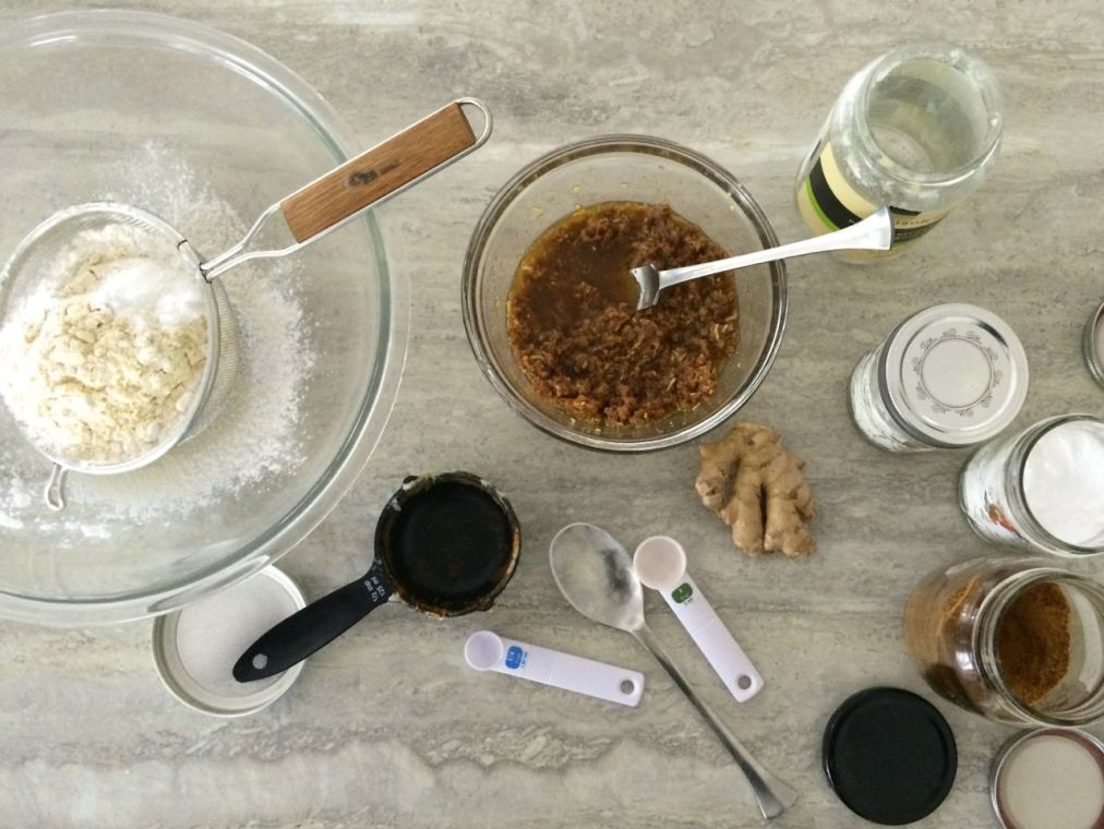 Making Ginger Cookies