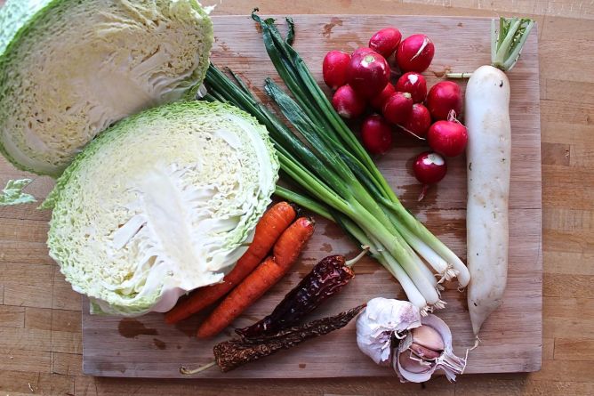 Kimchi Ingredients