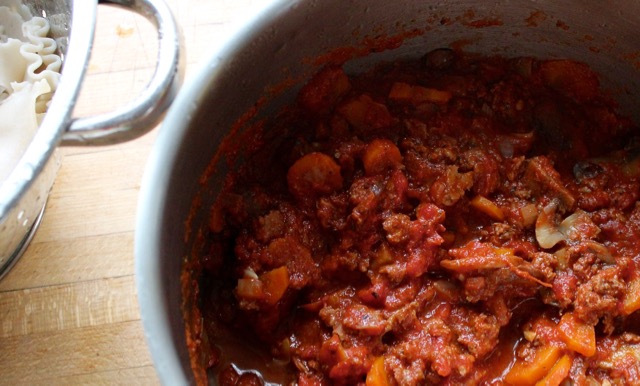 Bolognese sauce