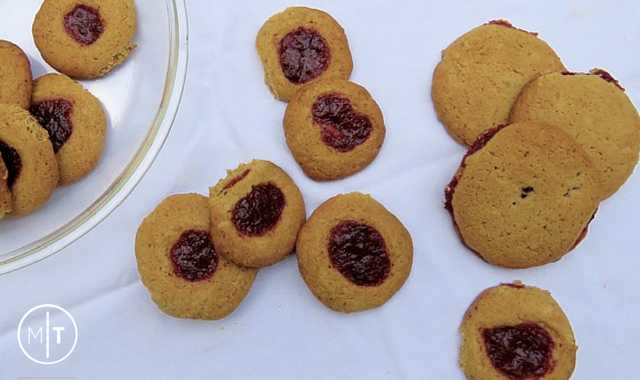 gluten-free jam cookies recipe