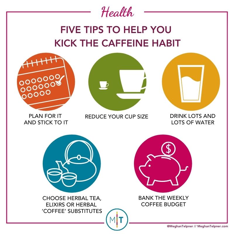 Tips to help you kick the caffeine habit