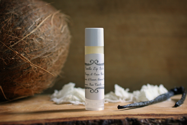 Coconut Oil Vanilla Lip Balm