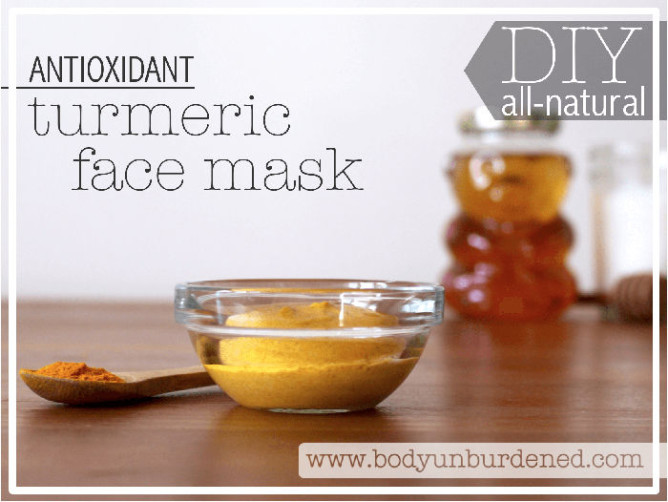 Antioxidant Turmeric Face Mask