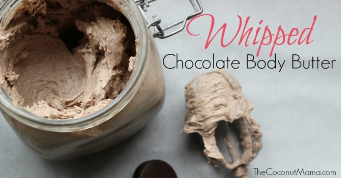 Whipped Chocolate Body Butter