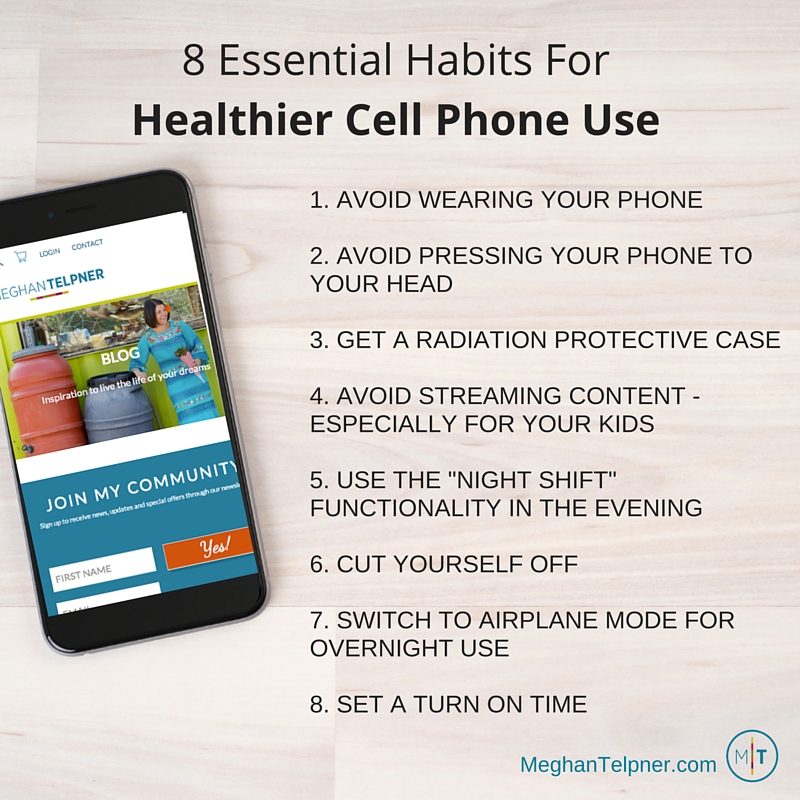 8 Essential Habits For Healthier Cell Phone Use