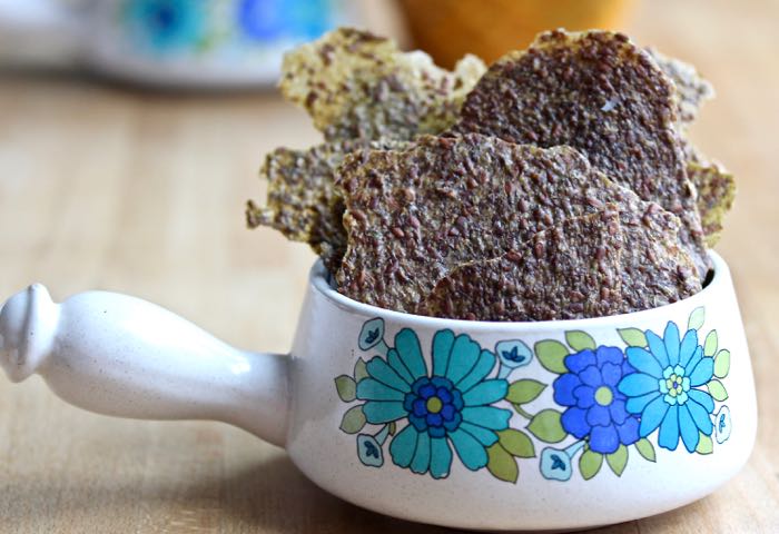 Grain-Free Flax Crackers and Health Benefits of Flax