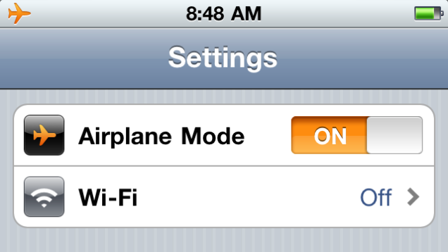 Airplane Mode