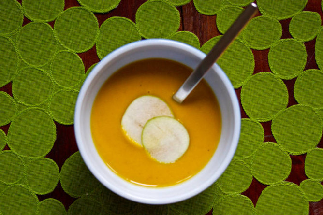 Squash + Apple Bisque