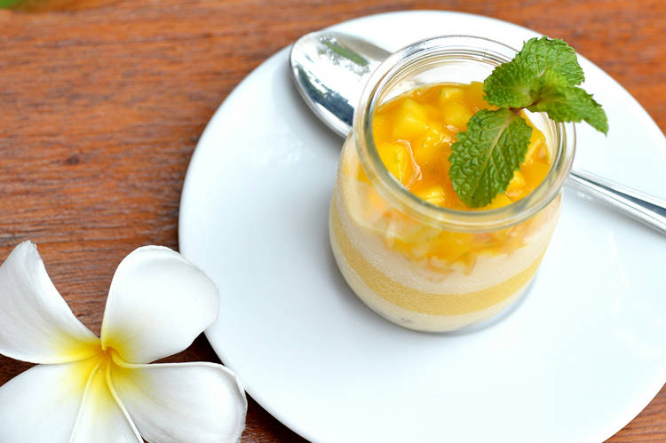 Dairy-Free Mango Coconut Parfait