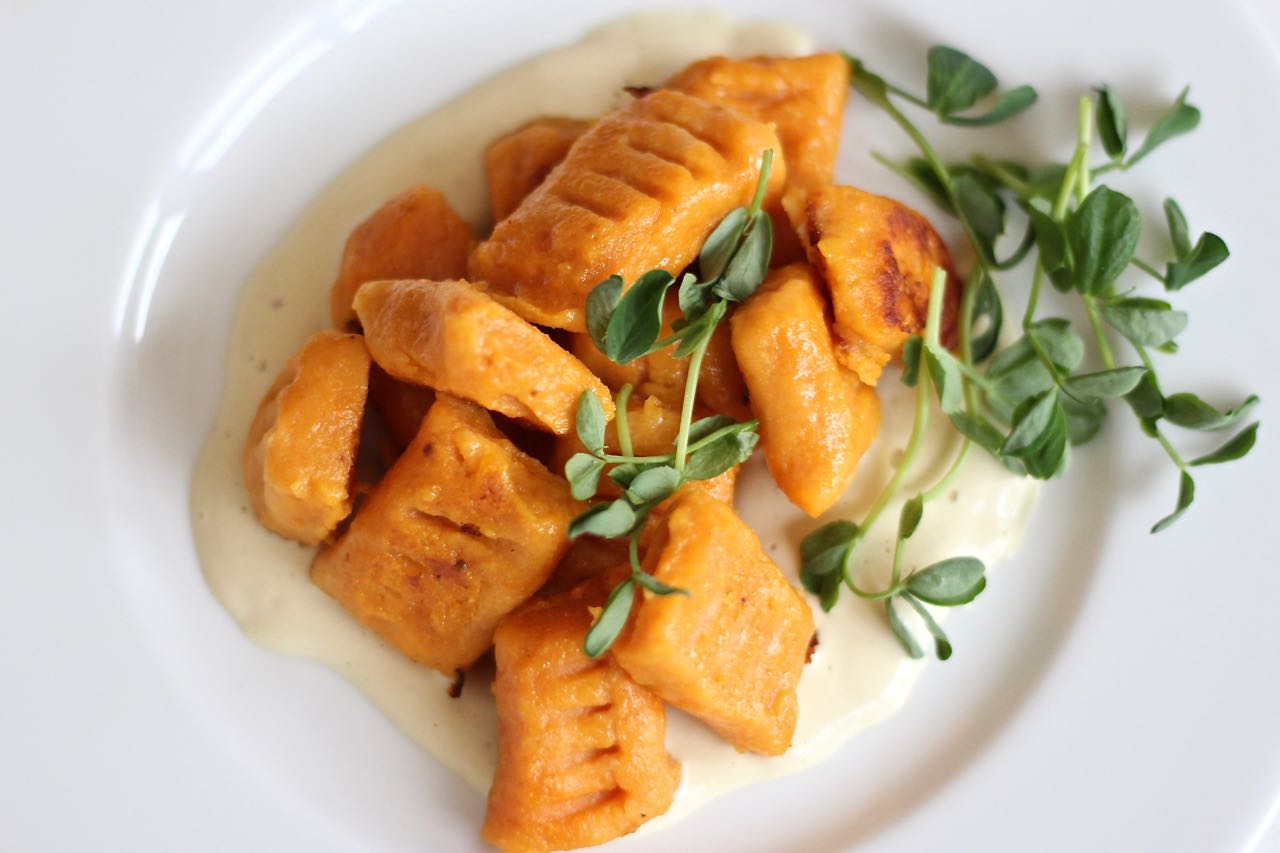 Gluten-Free Sweet Potato Gnocci