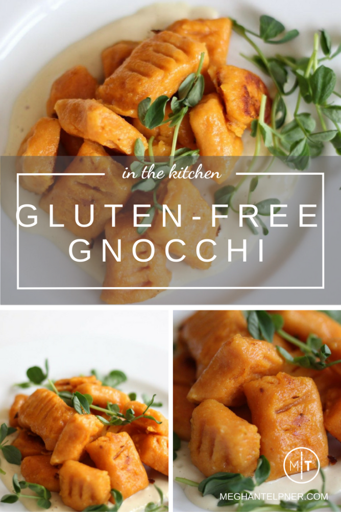 Gluten-free sweet potato gnocchi