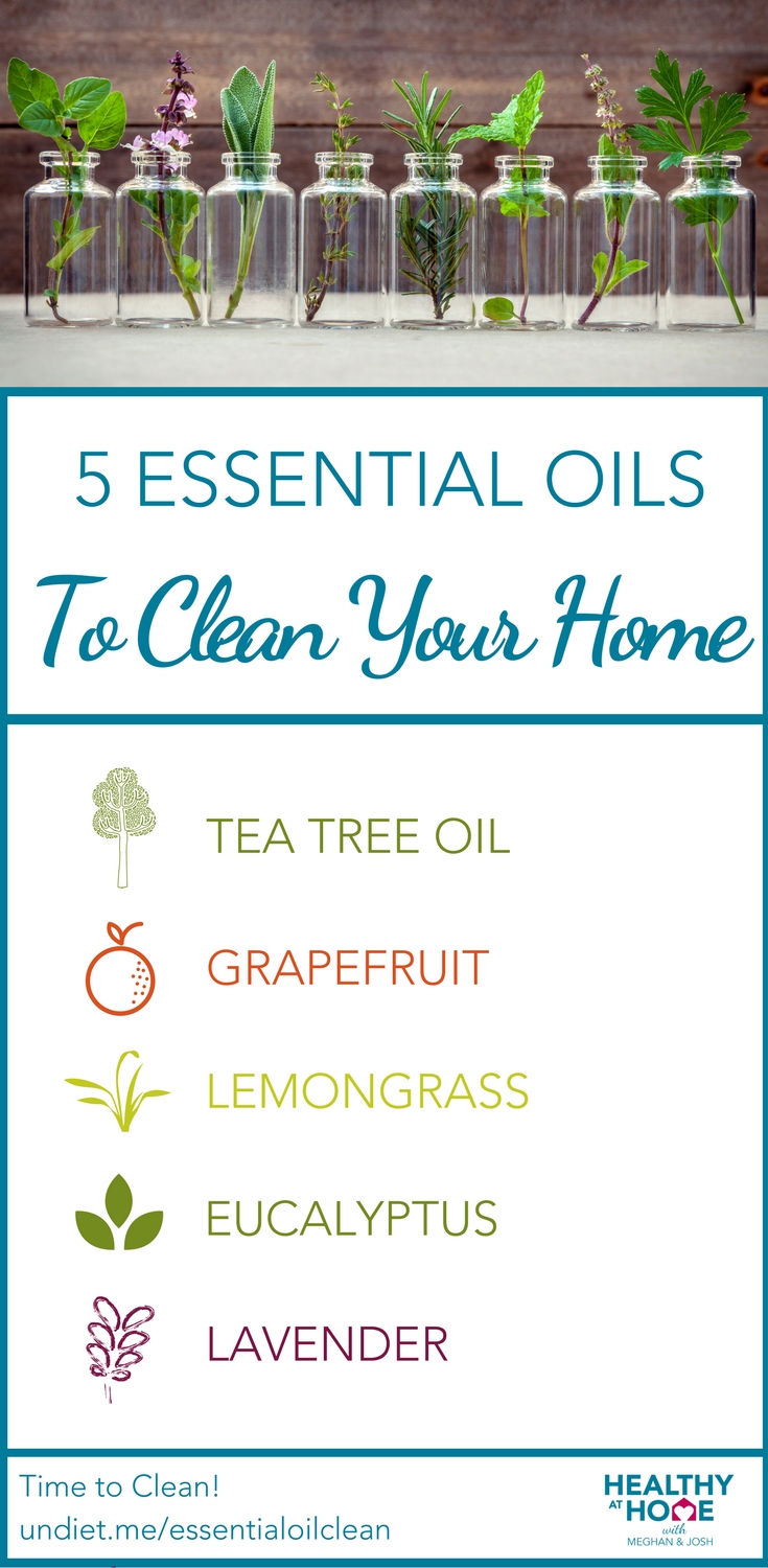 5 Essential Oils To Clean Your Home 