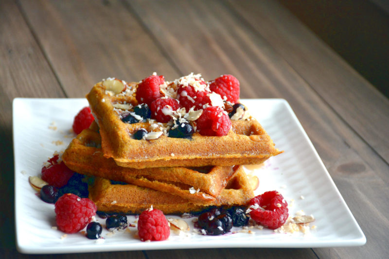 From Scratch 2017 - Gluten-free Pumpkin Waffles