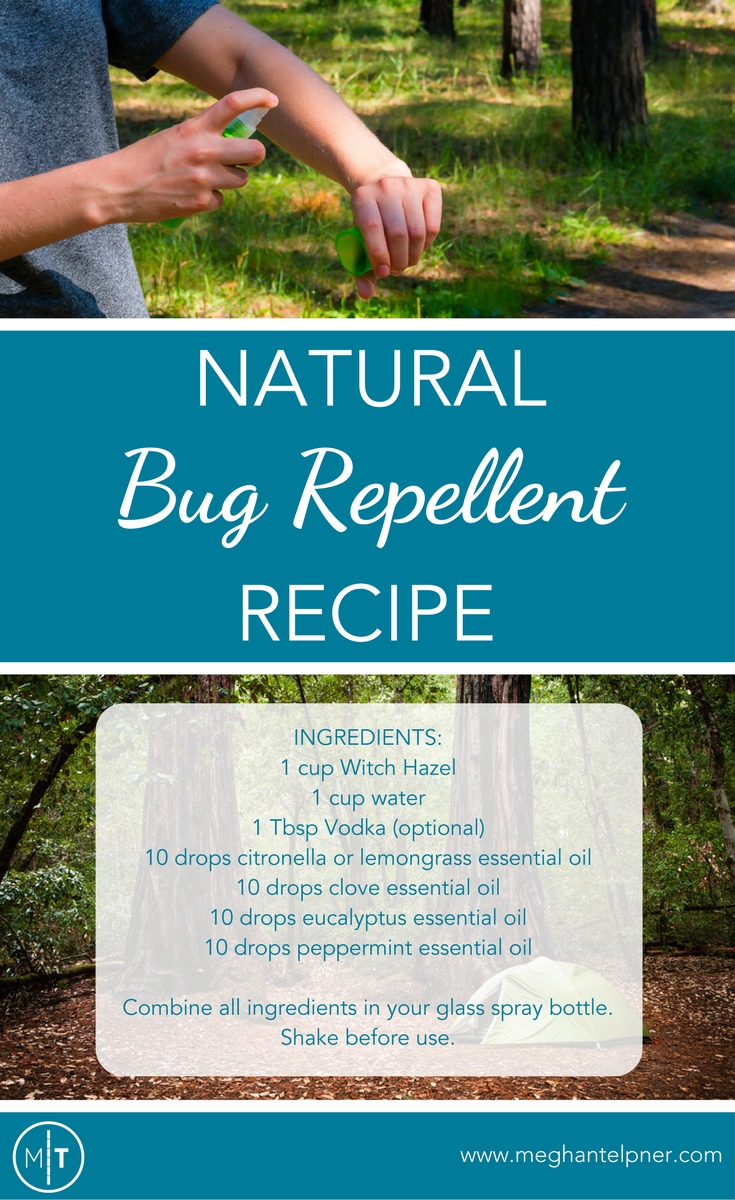 Natural Bug Repellent Recipe