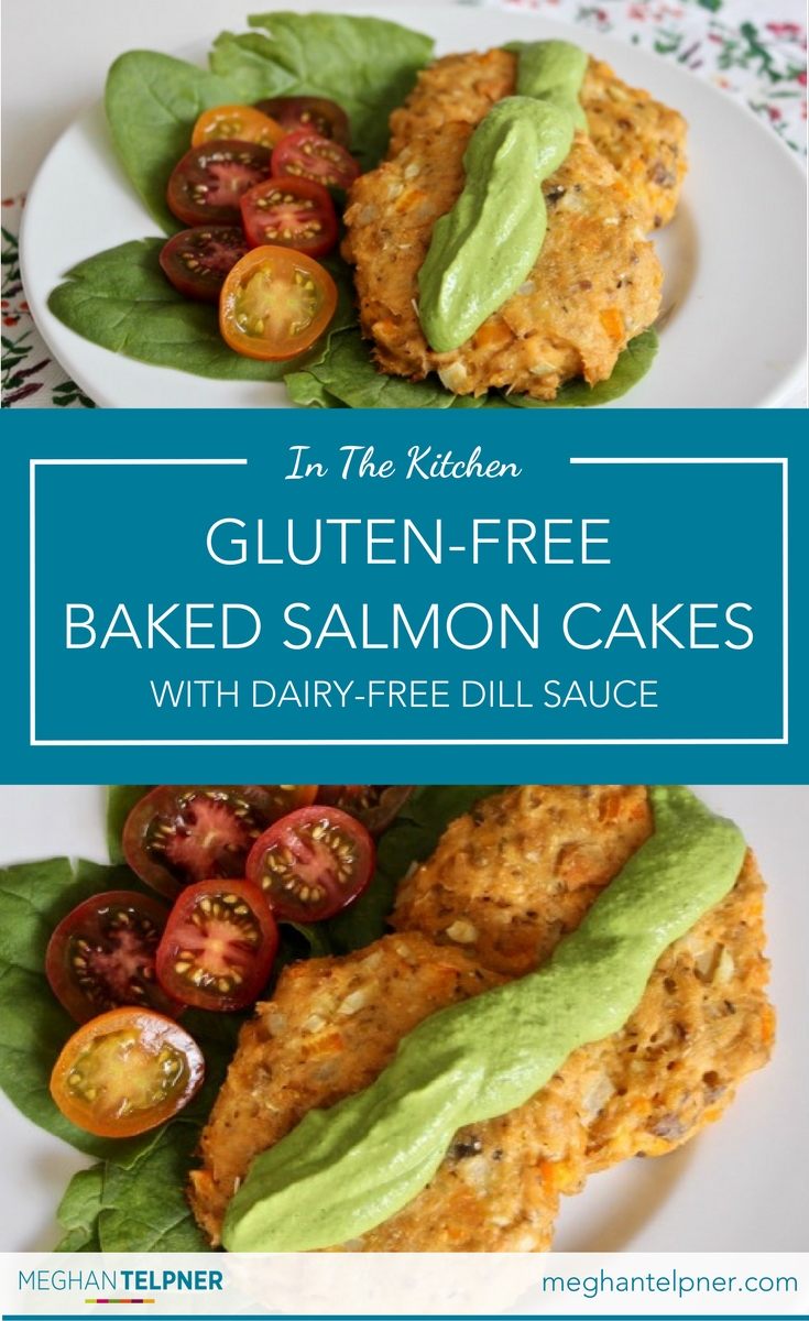 Gluten-Free Baked Salmon Cakes