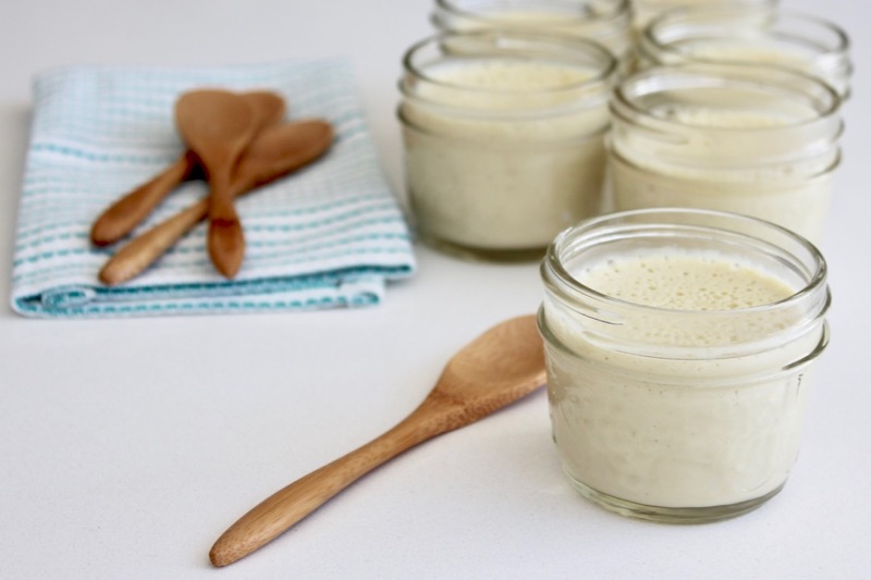 Dairy-Free Maple Cream Custard