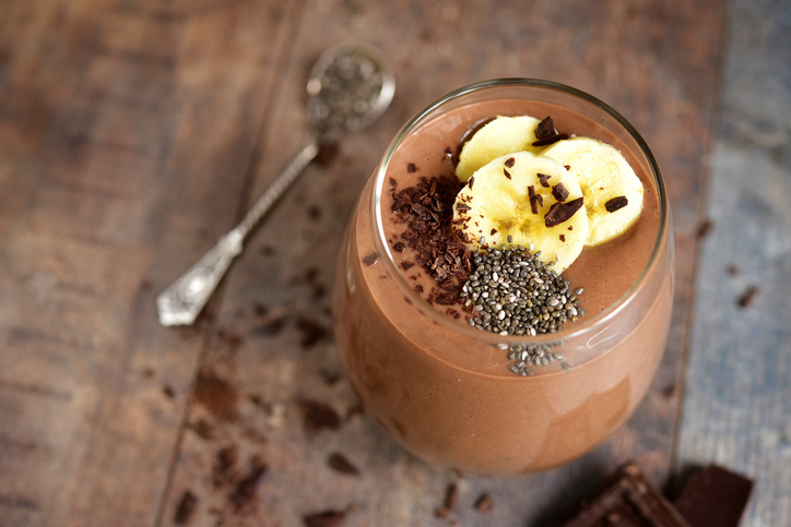 Chocolate Smoothie - environmental impact of popular health foods