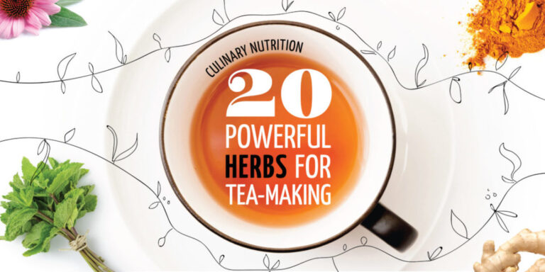 20 Healing Herbs for Tea and 3 Healing Tea Recipes