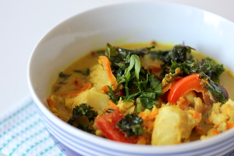 Coconut Curry with Cod | Gluten + Dairy-Free