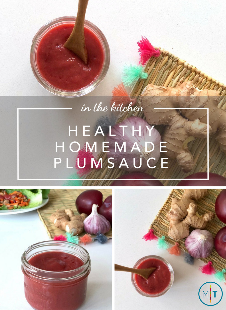 Healthy Homemade Plum Sauce Recipe | Gluten + Dairy-Free