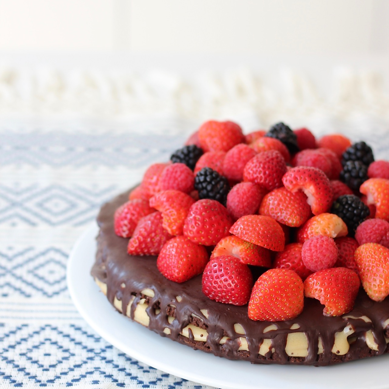 Berry layer cake recipe