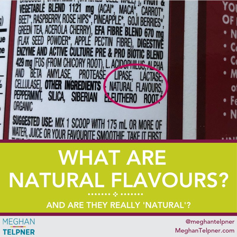 what is natural flavour