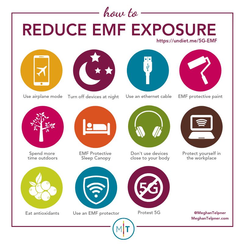 how to protect yourself from EMFs and reduce exposure