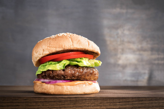 Beyond Meat patty