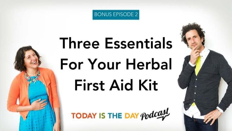 Bonus Episode 2: Three Essentials For Your Herbal First Aid Kit