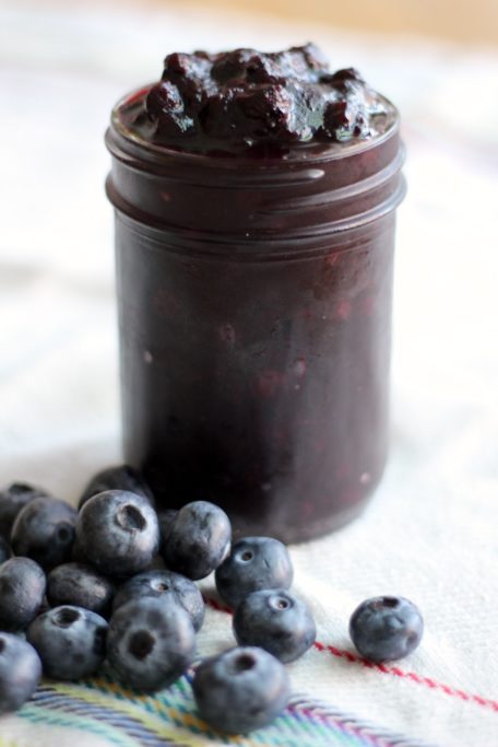 The Simplest Homemade Blueberry Jam - Meghan Telpner
