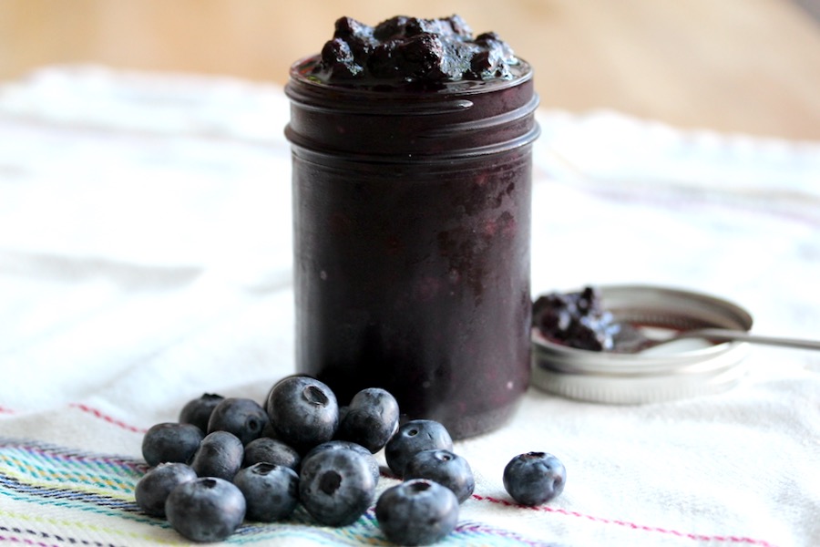 The Simplest Homemade Blueberry Jam