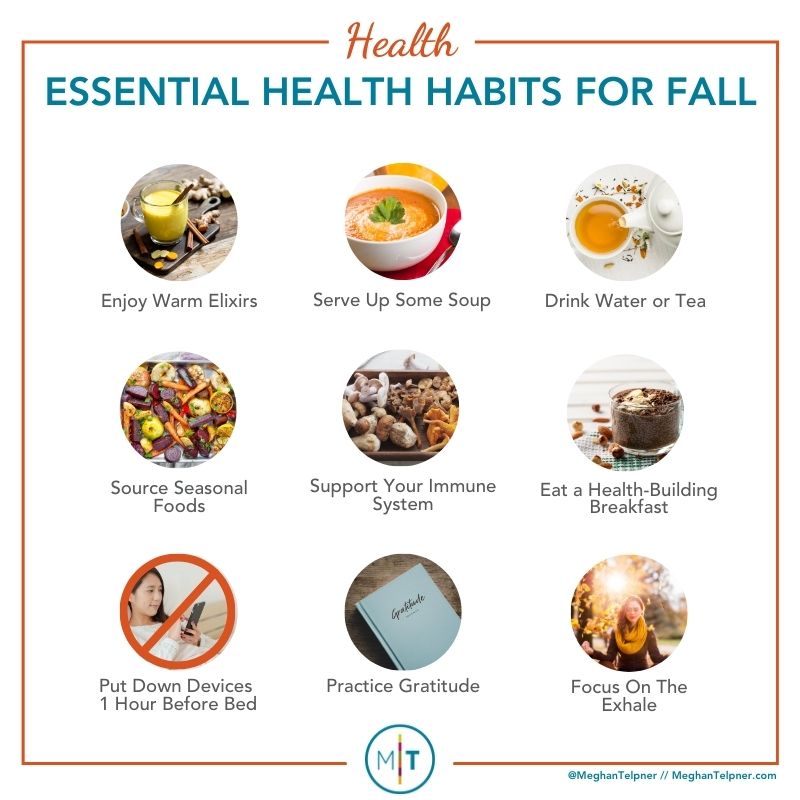 Essential health habits for fall