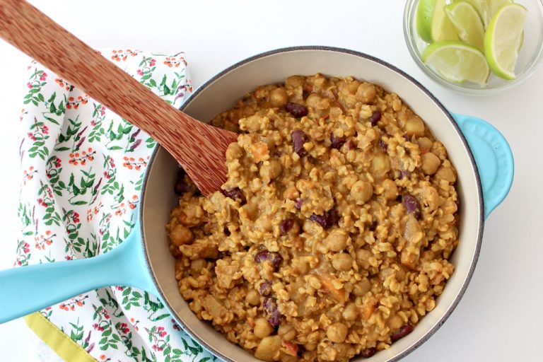 Curried Chickpeas and Rice