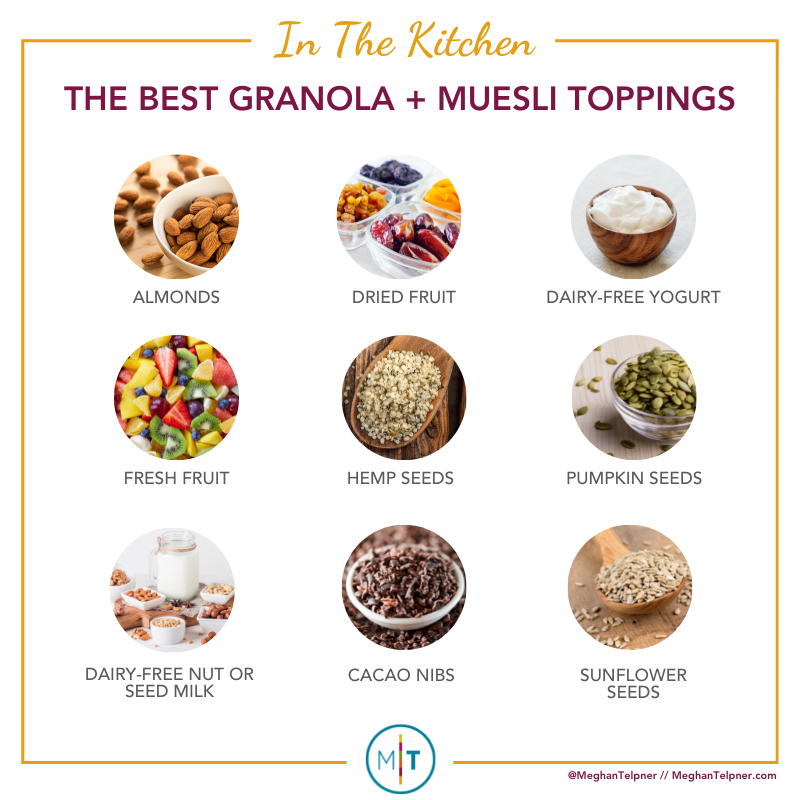 The Best Granola and Muesli Toppings