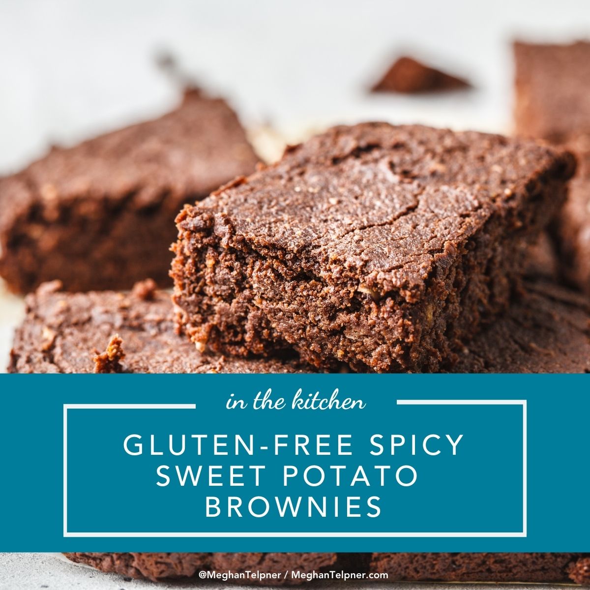 Spicy Sweet Potato Brownies