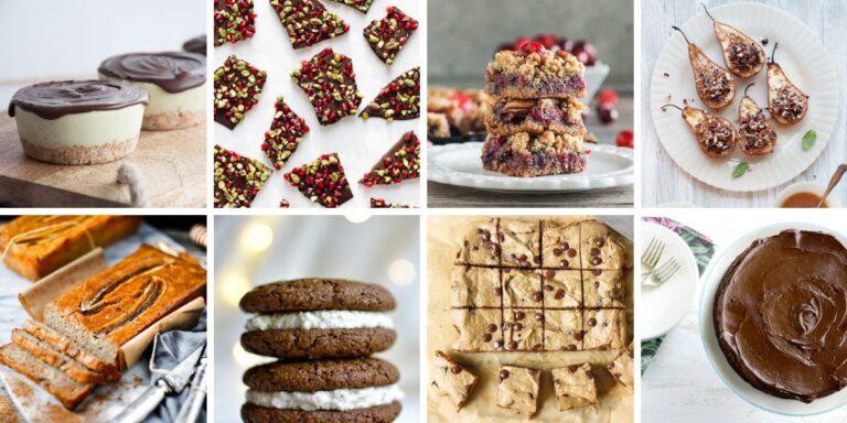 20 Amazing Healthy Holiday Desserts