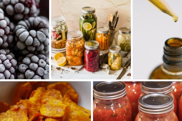 Ways to preserve foods at home
