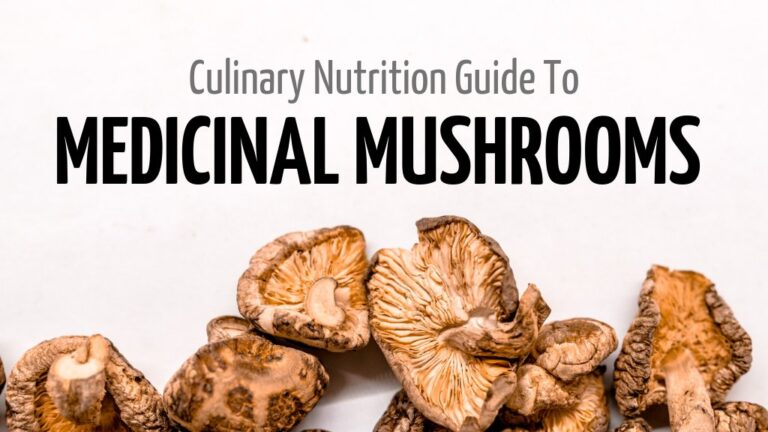 Guide to Medicinal Mushrooms: Types, Best Uses and Recipes